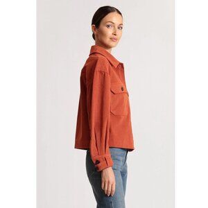 New AVEC LES FILLES RELAXED CORDUROY SHACKET Z57